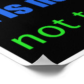 Inspirerend Poster (Hoek)