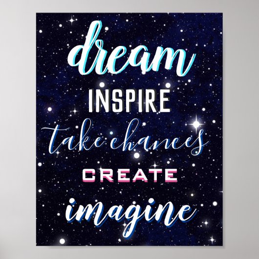 Inspirerend Poster (Voorkant)