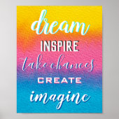 Inspirerend Poster (Voorkant)