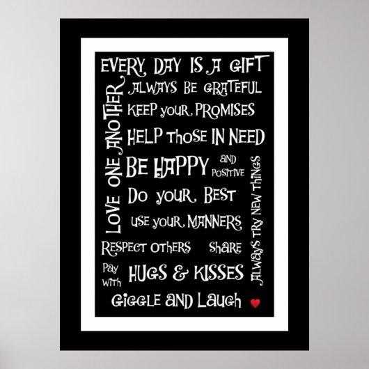 Inspirerend Poster (Voorkant)