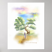 inspirerend Poster afdrukken op reis (11x14) (Voorkant)