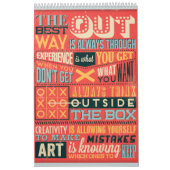 Inspirerend Poster Kalender (Hoes)