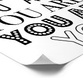 Inspirerend Poster kankerpatiënt (Hoek)