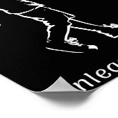 Inspirerend Poster: Laat je dromen los Poster (Hoek)