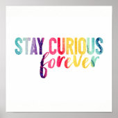 inspirerend poster regenboogkleuren (Voorkant)