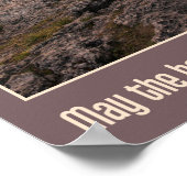 Inspirerend poster van de bergpas (Hoek)