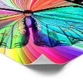 Inspirerend Poster van vlinder (Hoek)