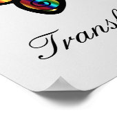 Inspirerend poster voor de behandeling van vlinder (Hoek)