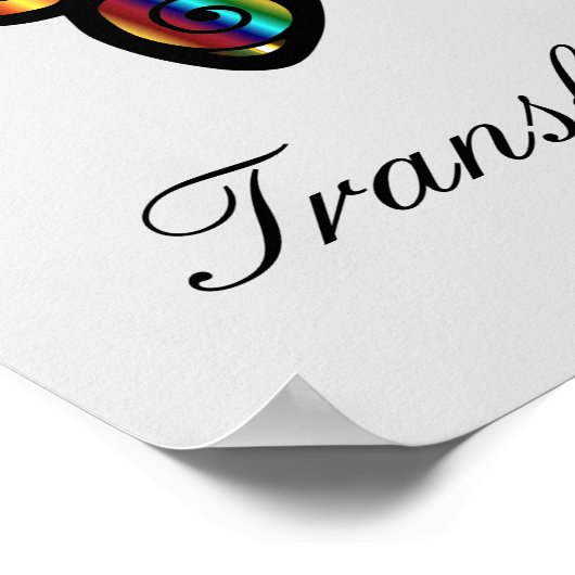 Inspirerend poster voor de behandeling van vlinder (Hoek)