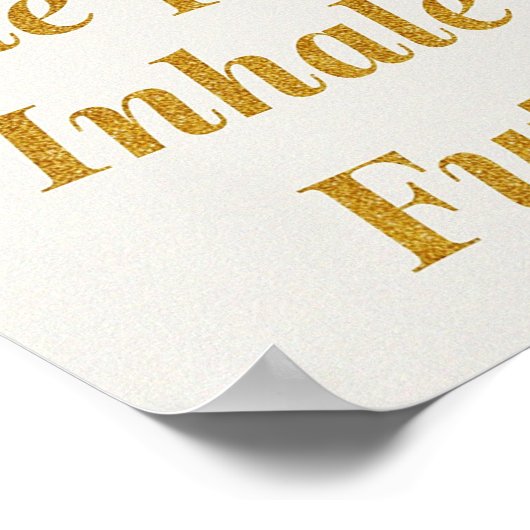 inspirerend poster voor prijsopgave (Hoek)