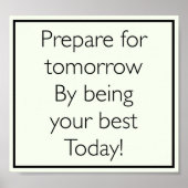  inspirerend poster voor prijsopgave (Voorkant)