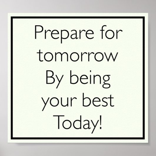 inspirerend poster voor prijsopgave (Voorkant)