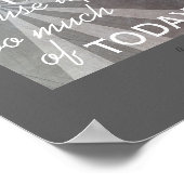 inspirerend poster Will Rogers citeert donkergrijs (Hoek)