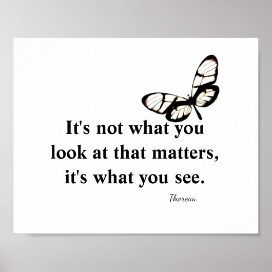 inspirerend poster zwart-wit (Voorkant)