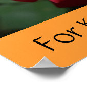 Inspirerend posters Roos Woorden goede daden (Hoek)