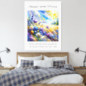 Inspirerend Prairie Summer Canvas Afdruk (Insitu (Slaapkamer))