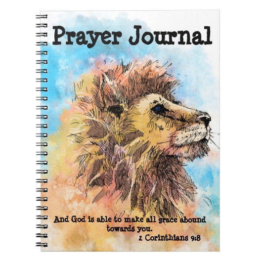 Inspirerend Prayer Journal Notitieboek (Voorkant)