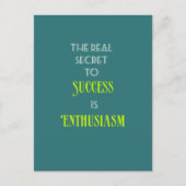 Inspirerend prijsaanduiding — Typografie Briefkaart (Voorkant)