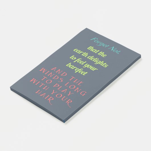 Inspirerend prijsaanduiding — Typografie Post-it® Notes (Schuin)