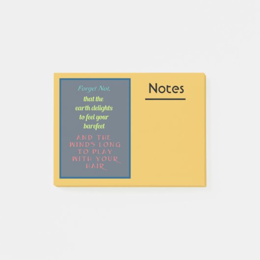 Inspirerend prijsaanduiding — Typografie Post-it® Notes (Voorkant)
