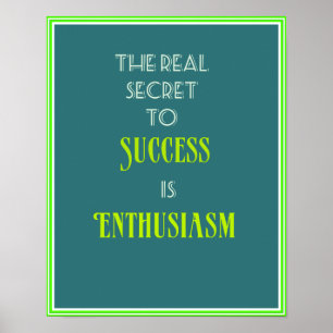 Inspirerend prijsaanduiding — Typografie Poster