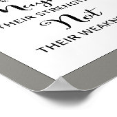 Inspirerend prijsformatie Mensen maken afdrukken Poster (Hoek)