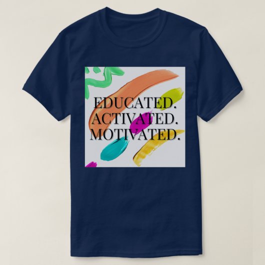 Inspirerend prijsopgave 7 t-shirt (Design voorkant)