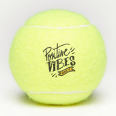 Inspirerend prijsopgave. Alleen positieve virussen Tennisballen (Voorkant)