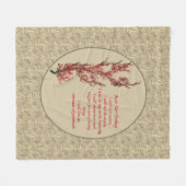 Inspirerend prijsopgave alleen voor vandaag fleece deken (Voorkant (Horizontaal))