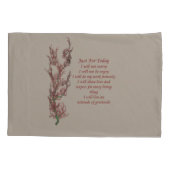 Inspirerend prijsopgave alleen voor vandaag kussensloop (Achterkant)