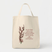 Inspirerend prijsopgave alleen voor vandaag tote bag (Voorkant)