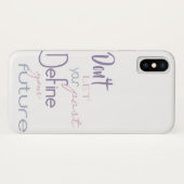 Inspirerend prijsopgave - Bepaal uw toekomst Case-Mate iPhone Case (Achterkant (horizontaal))