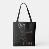 Inspirerend prijsopgave - Bepaal uw toekomst Tote Bag (Achterkant)