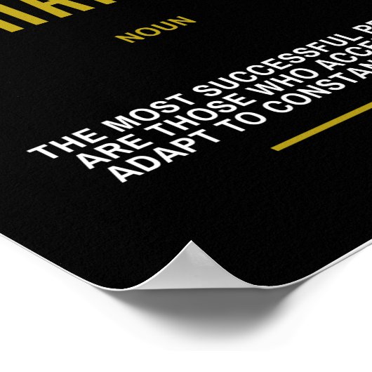 Inspirerend prijsopgave bij wijziging poster (Hoek)