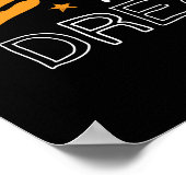 Inspirerend prijsopgave blijft vechten voor je dro poster (Hoek)