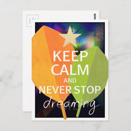 INSPIREREND PRIJSOPGAVE BRIEFKAART (Voorkant / Achterkant)