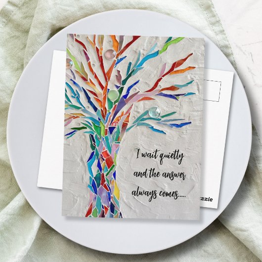 Inspirerend prijsopgave briefkaart