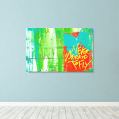 Inspirerend prijsopgave canvas afdruk (Insitu (Houten vloer))