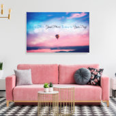 Inspirerend prijsopgave canvas afdruk (Insitu (Woonkamer))