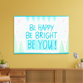 Inspirerend prijsopgave canvas afdruk (Insitu (Woonkamer))