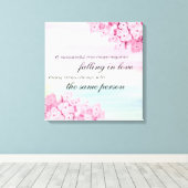 Inspirerend prijsopgave canvas afdruk (Insitu (Houten vloer))