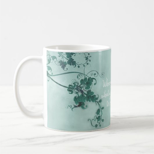 Inspirerend prijsopgave | Dagelijkse dankbaarheid  Koffiemok (Links)