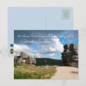 Inspirerend prijsopgave | Fotobergen Briefkaart (Voorkant / Achterkant)