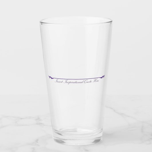 Inspirerend prijsopgave hier invoegen - Paarse Glas (Voorkant)