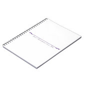 Inspirerend prijsopgave hier invoegen - Paarse Notitieboek (Linkerzijde)