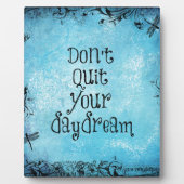 Inspirerend prijsopgave: hou je dagdroom niet uit fotoplaat (Voorkant)