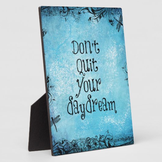 Inspirerend prijsopgave: hou je dagdroom niet uit fotoplaat (Zijkant)