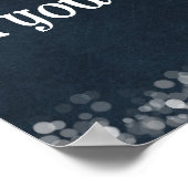 Inspirerend prijsopgave: houd een lied in je hart poster (Hoek)