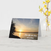 Inspirerend prijsopgave kaart (Gele Bloem)