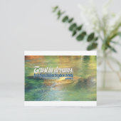 Inspirerend prijsopgave -- Kahlil Gibran Briefkaart (Staand voorkant)